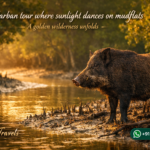 Sundarban tour where sunlight dances on mudflats - A golden wilderness unfolds