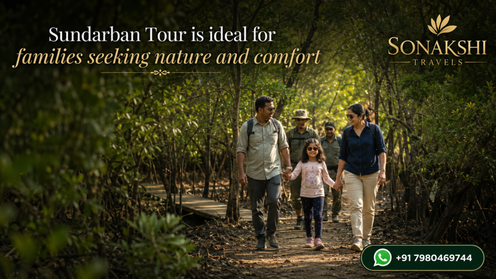Sundarban Tour is ideal for families seeking nature and comfort